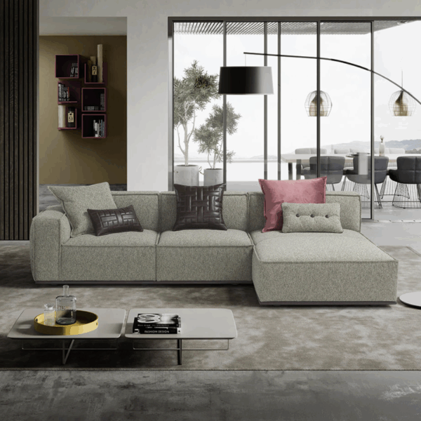 canapé plaza egoitaliano modulable en tissus ou cuir