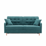 canapé-lit sl 08 dossier matelassé et pieds hauts