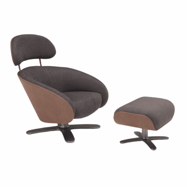 fauteuil coconut egoitaliano pivotant