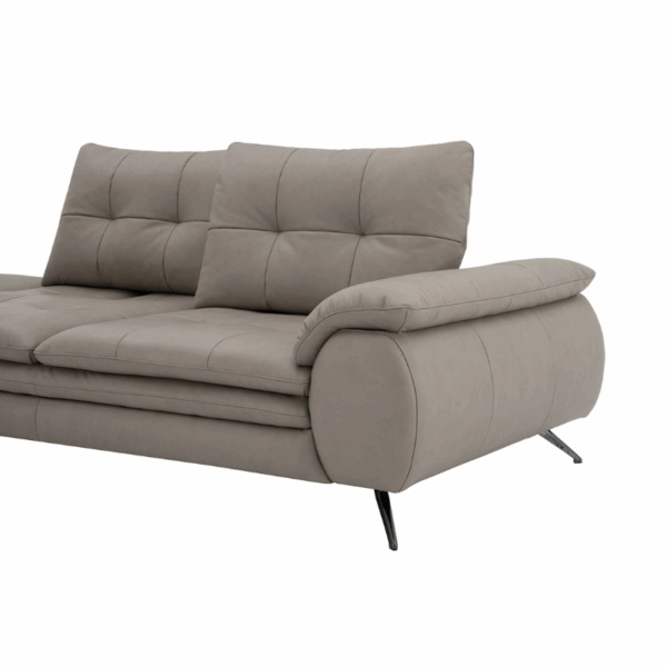 canapé austin modulable pieds métalliques fin design contemporain