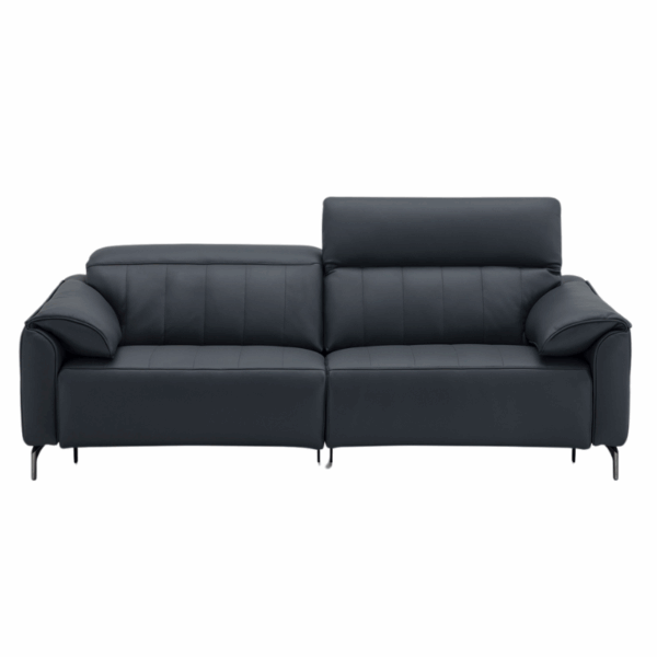 canapé relaxation électrique atlanta structure en bois massif, rembourrage en mousse polyuréthane, pieds en alliage d'aluminium, posture ergonomique