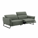 canapé relaxation richmond structure en bois massif, confort ergonomique, pieds en acier inoxydable