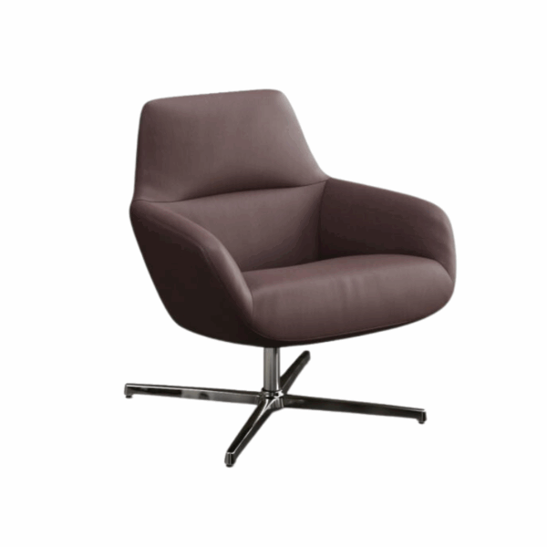 fauteuil ergo low confort design scandinave compact