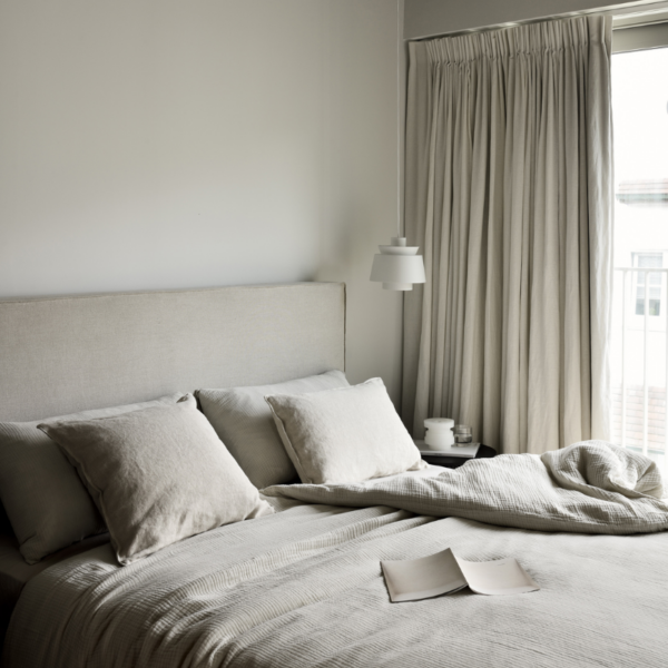 lit revive ethnicraft lin amovible nettoyable à sec surpiqûre