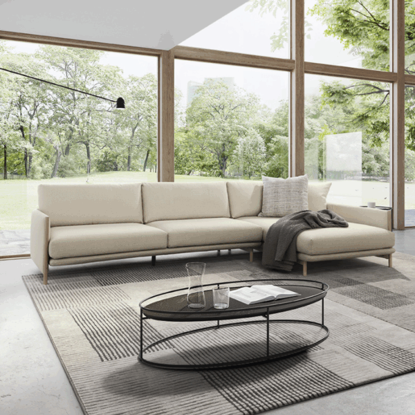 table basse atollo calligaris structure métallique plateau céramique design léger et contemporain