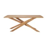 Table de jardin Mikado par Alain van Havre