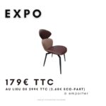 Chaise Marron CALISSON