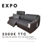 Canapé 3 Places 2 Relax Électrique Pacha